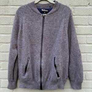 Barbour Becket Full Zip Wool Jacket Size XXL